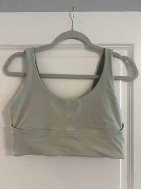 Lululemon Align Reversible Sports Bra- light support A/B Cup Green Twill/Sage